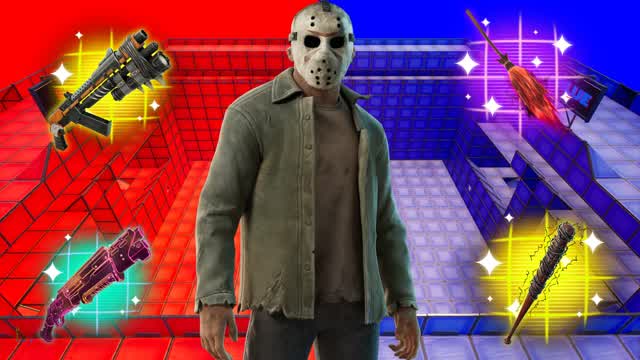 SCARY JASON RED VS BLUE
