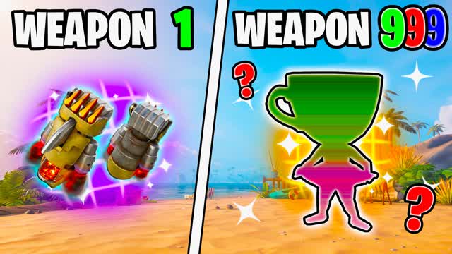 🎯 GUNGAME ALL WEAPONS FUNNY 🎯