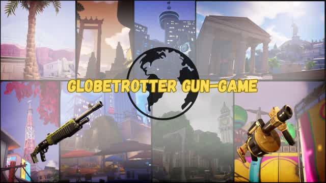 🌍GLOBE-TROTTER GUN GAME 🌎