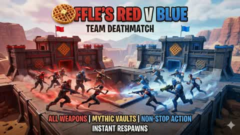 Waffle's Red V Blue