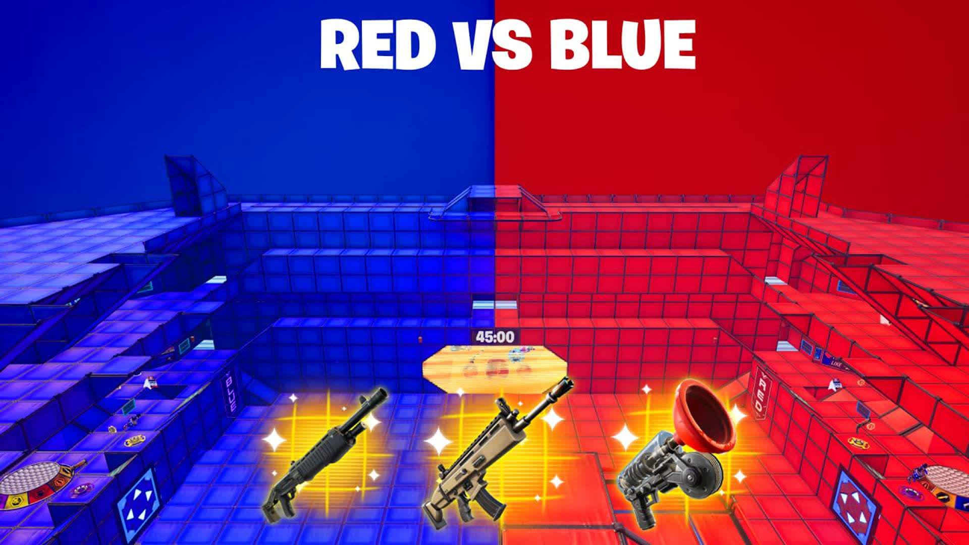 SUPER RED VS BLUE🔴🔵VIN