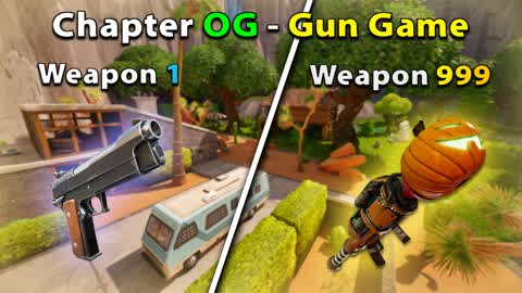 😎Chapter OG Gun Game🔫Power Ups🦹‍♂️
