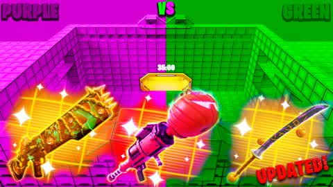 CRAZY PURPLE VS GREEN🟣🟢