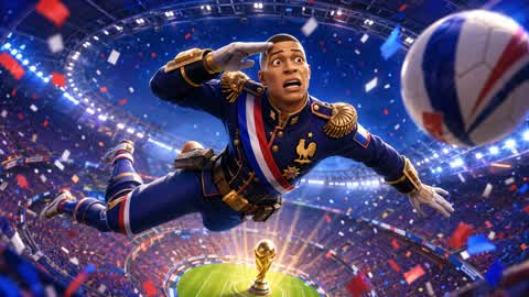 KILYAN MBAPPÉ DICTATOR FRANCE WORLD CUP