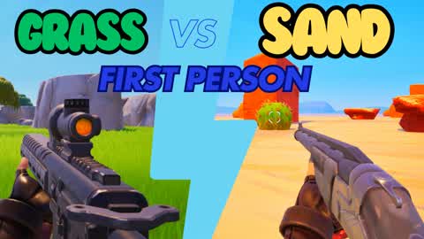 GRASS VS SAND - FIRST PERSON 🎯