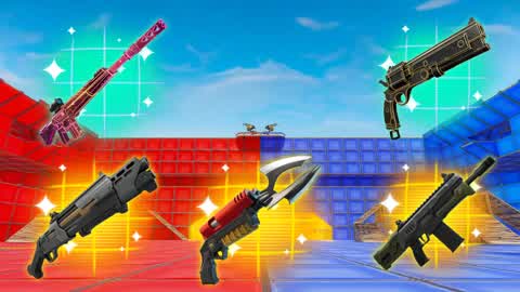 SUMMER RED VS BLUE🔴🔵(EVERY GUN)