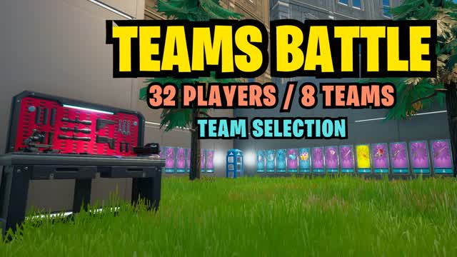 Teams battle