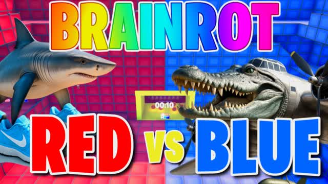 Brainrot RED vs BLUE🔴🔵