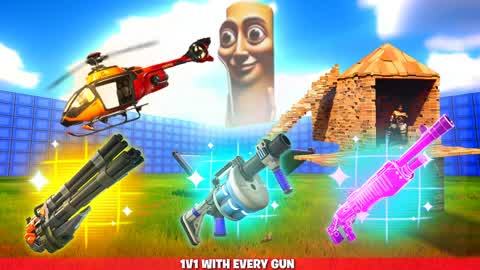 SUPER 1V1 WITH EVERY GUNS - New season