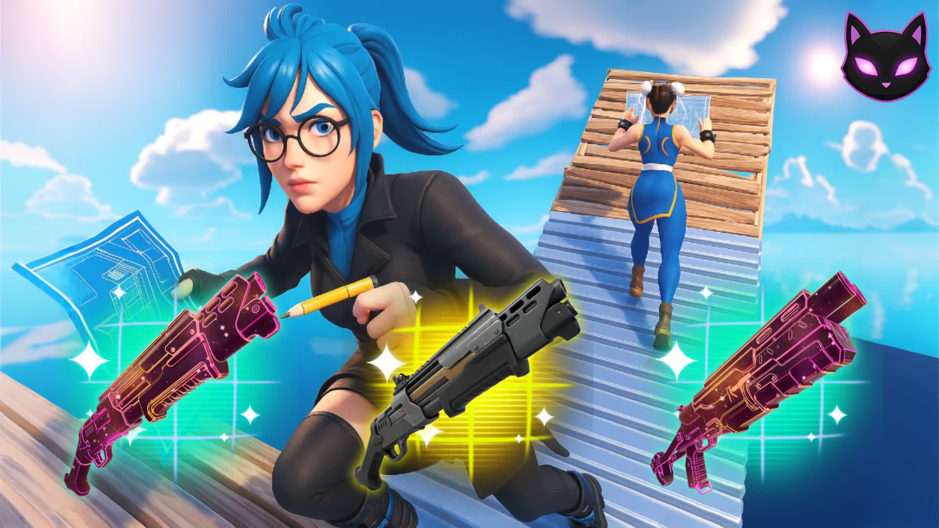 1v1 with NEW GUNS! 0326-5353-9174 by liveyumi - Fortnite Creative Map ...