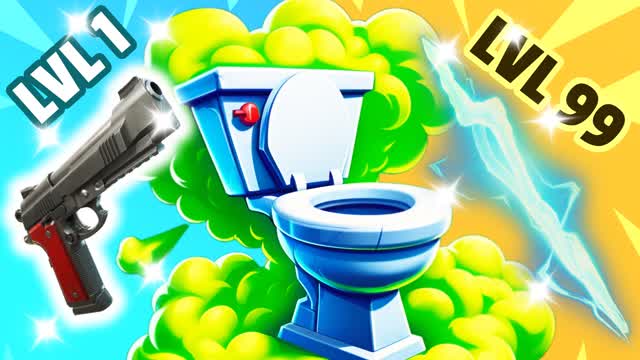 ⭐ TOILET GUN GAME 🔫 ONE SHOT
