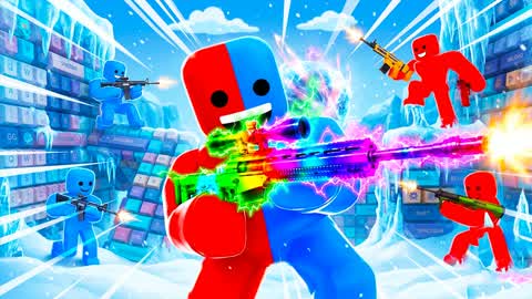 RED VS BLUE SNOW
