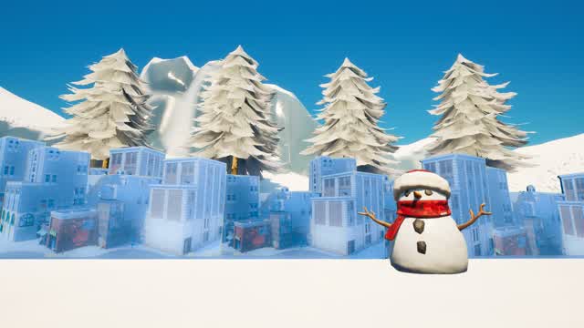 ★ Winter Tilted Zone Wars BANANA ❄️