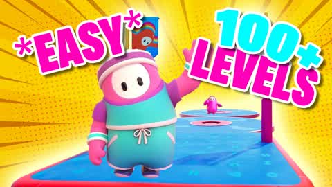 👑EASY OBBY FALLGUYS PARKOUR👑