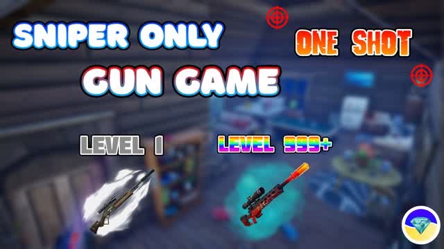 🎯Sniper Only Gun Game One Shot🎯