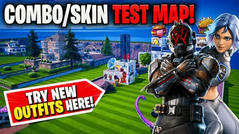 SKIN/COMBO TEST MAP! UPDATE!