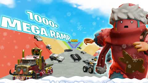 ⛄Winter Mega Ramp ❄️