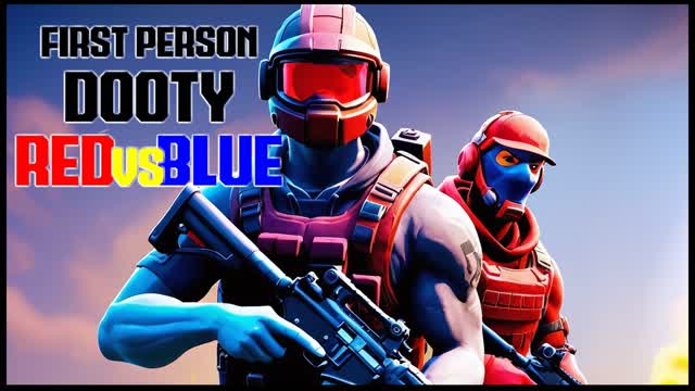 🔴🔵First person DooTy RED VS BLUE