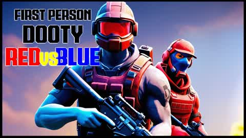 🔴🔵First person DooTy RED VS BLUE