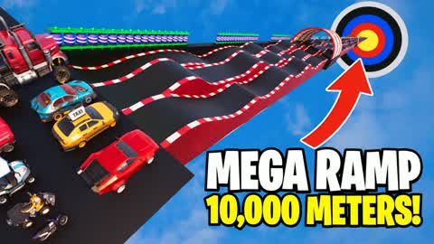 MEGA RAMP — 10,000 METERS!