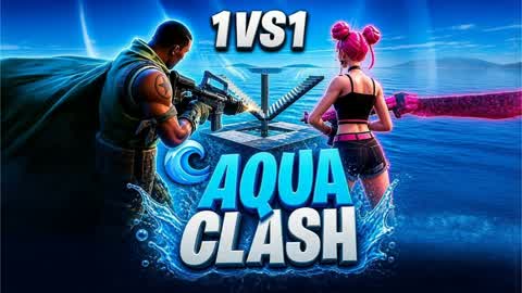 🌊 AQUA CLASH — 1vs1 Build Battle