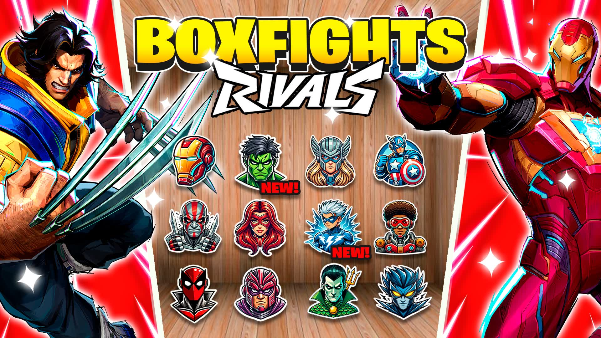 🦸 RIVALS HERO BOXFIGHT [SUPER POWERS]🌟