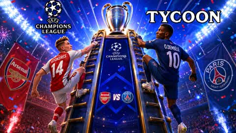 FINAL CHAMPIONS TYCOON ARSENAL vs PSG