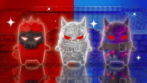 SUPER CRAZY FUN RED VS BLUE 🔴🔵HAPPY