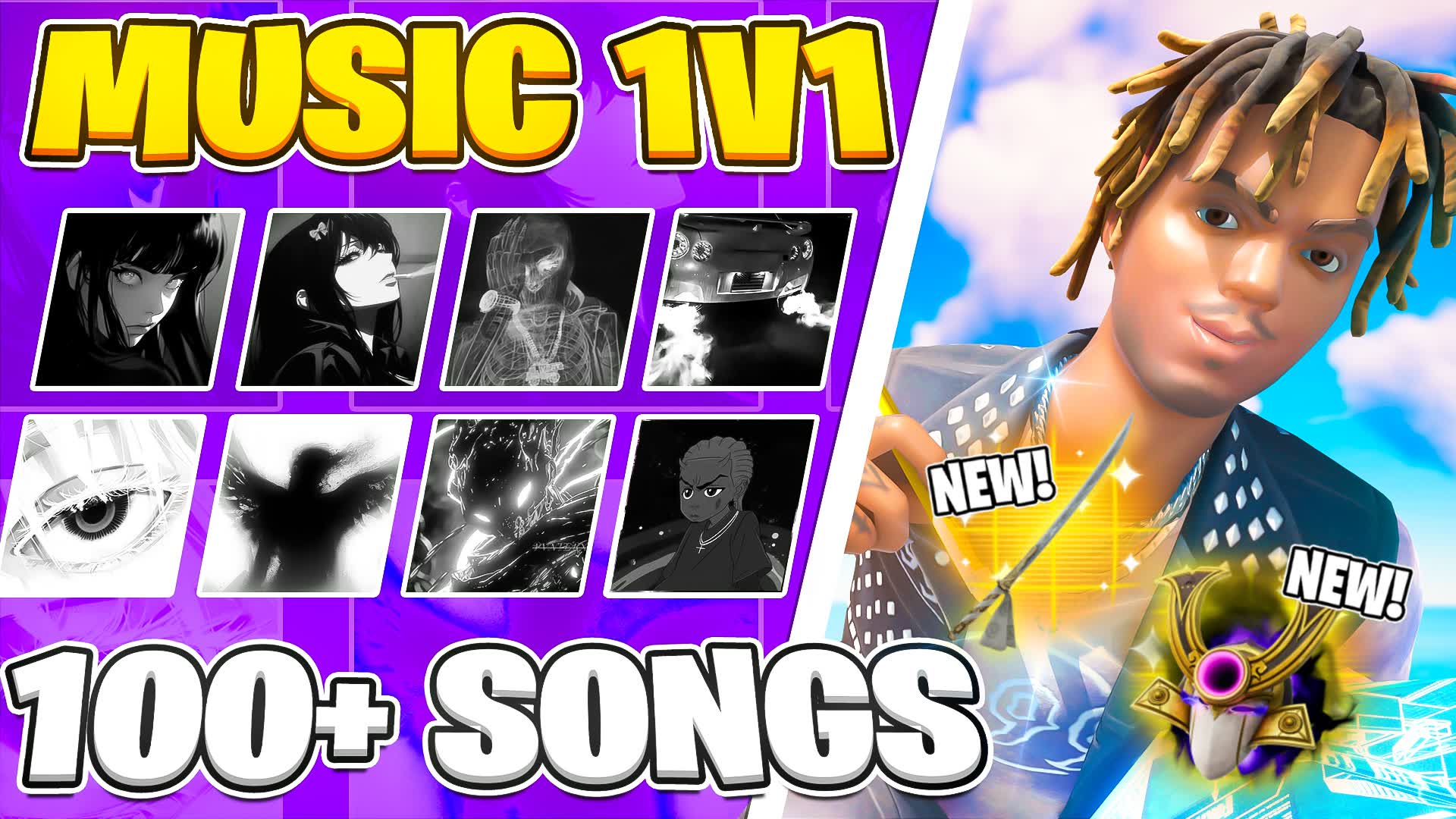 ✨BEST MUSIC 1V1 🏆[100+ SONGS]🎵