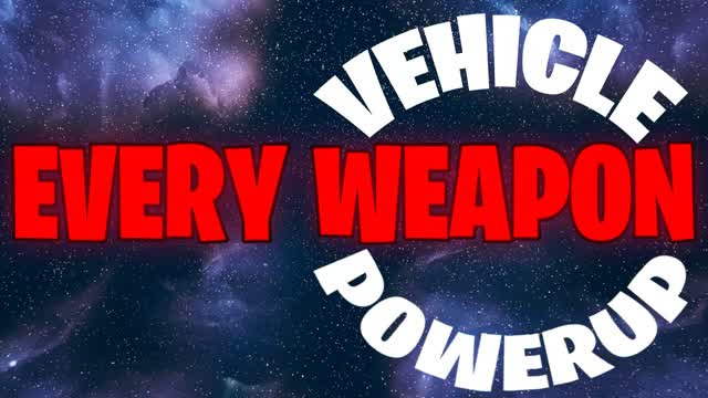 1V1 ALL WEAPONS, VEHICLES, AND POWERUPS