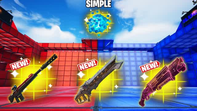 MEGA SIMPLE RED VS BLUE🔴🔵