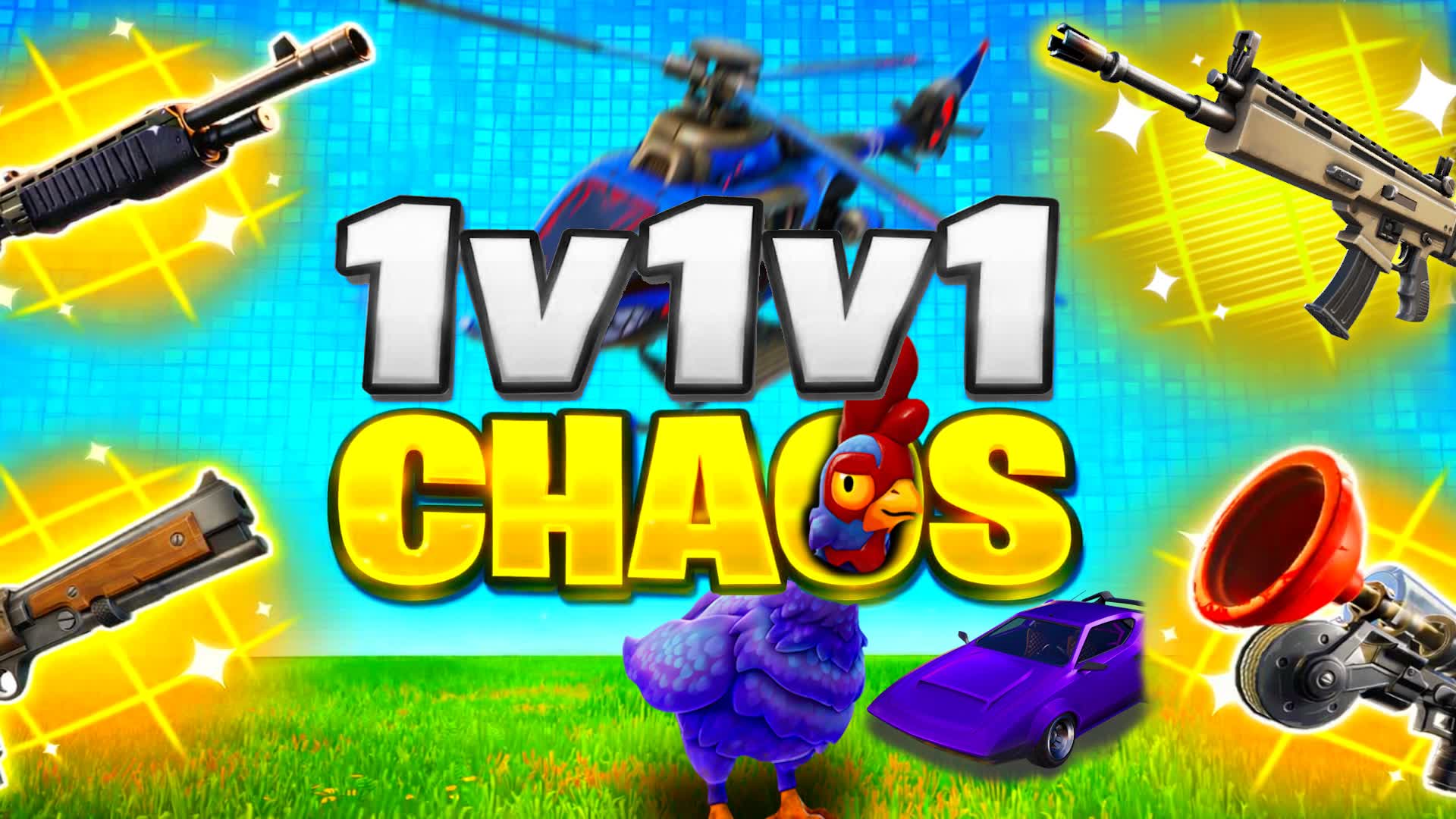 1v1v1 CHAOS FREE FOR ALL