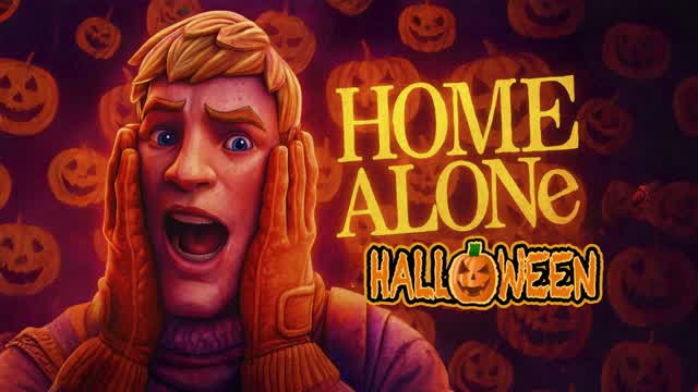 🏠 HOME ALONE HALLOWEEN 🎃 FORTNITEMARES