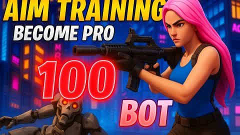 100 BOT AIM TRAINING | ALL WEAPONS