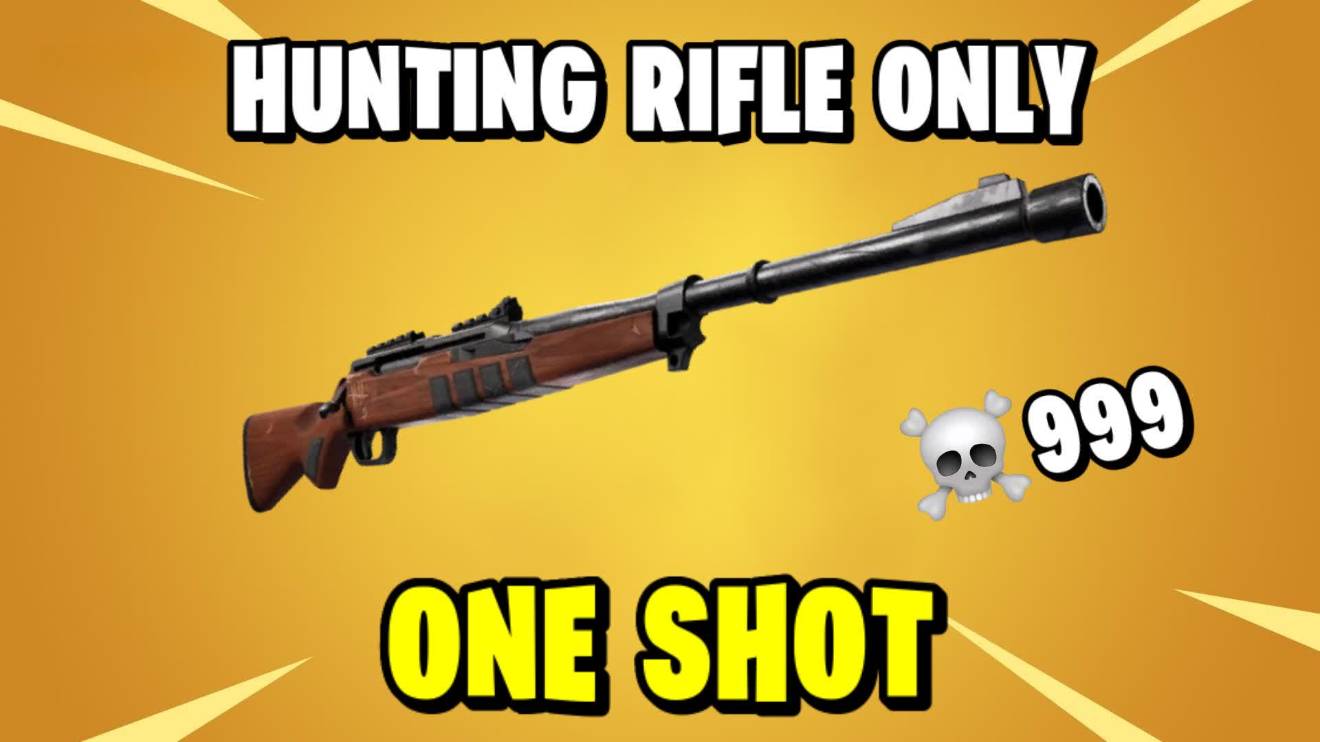HUNTING RIFLE ONLY 🎯 ONE SHOT