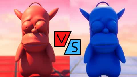 RED HOMER VS BLUE HOMER