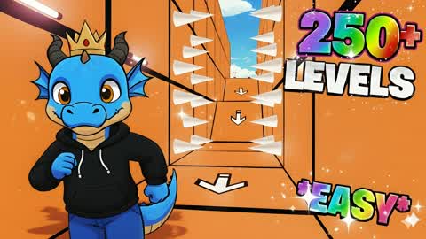 PARKOUR 250 LEVELS EASY 🐲DRAGON🐲