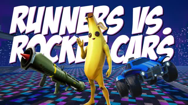 RUNNERS VS. ROCKET CARS