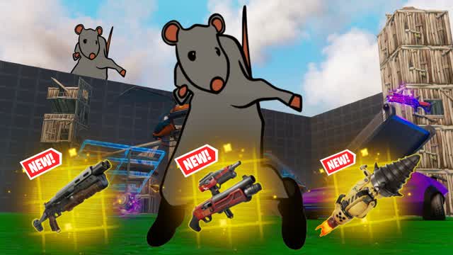TIKTOK 1V1 WITH EVERY GUN!🐭🧀