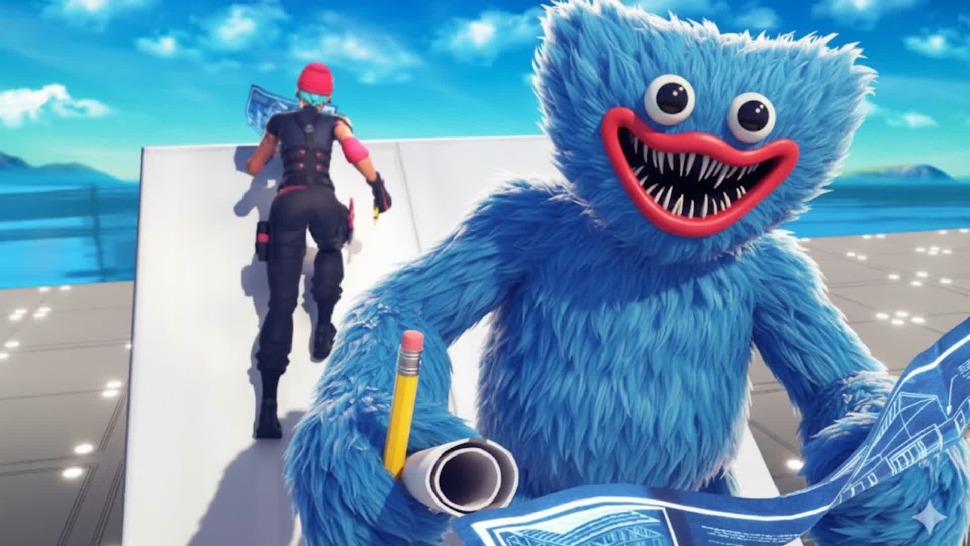 1v1 Build Fight – Realistic Arena