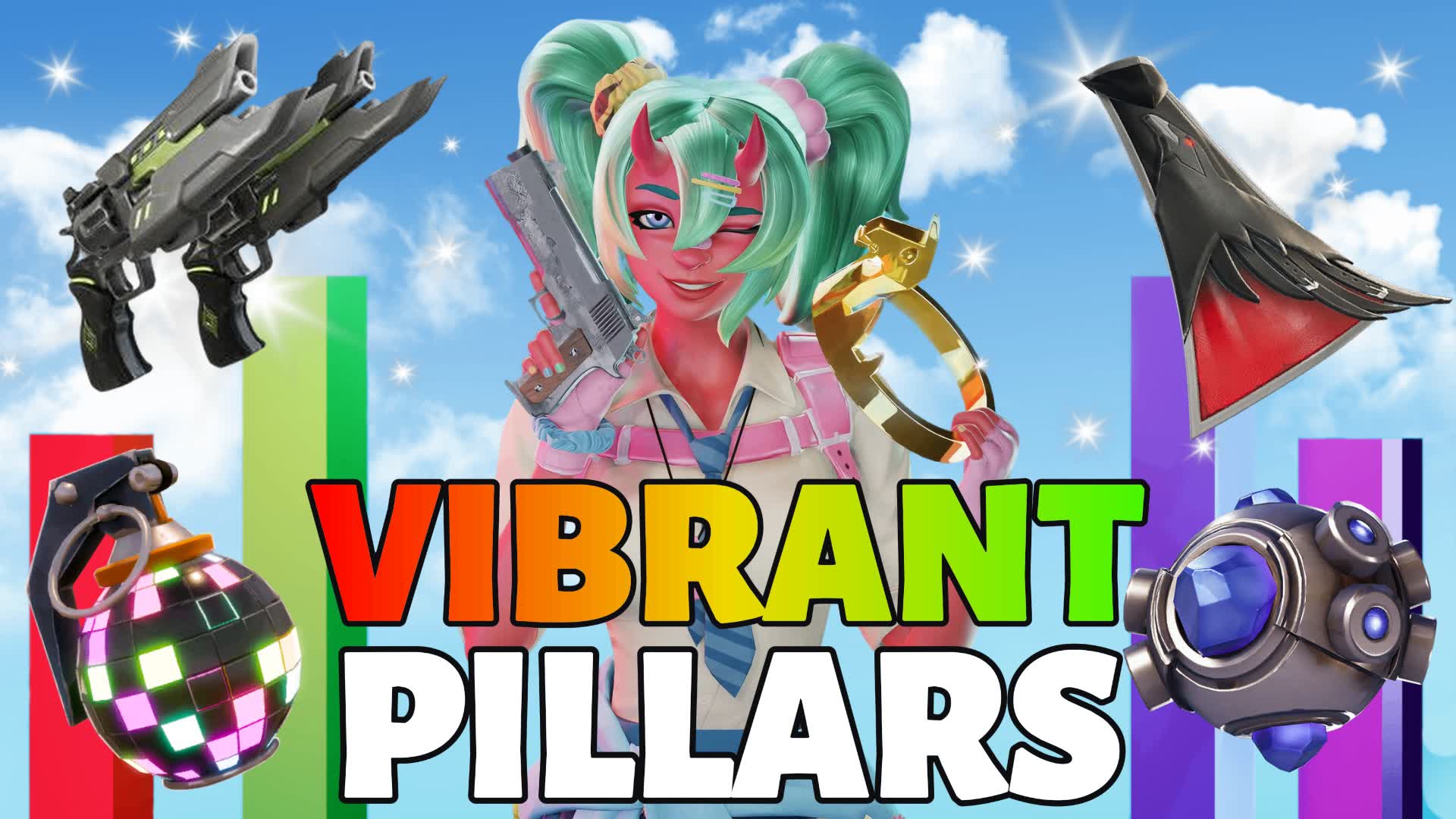 Vibrant Pillars 12 Max Players