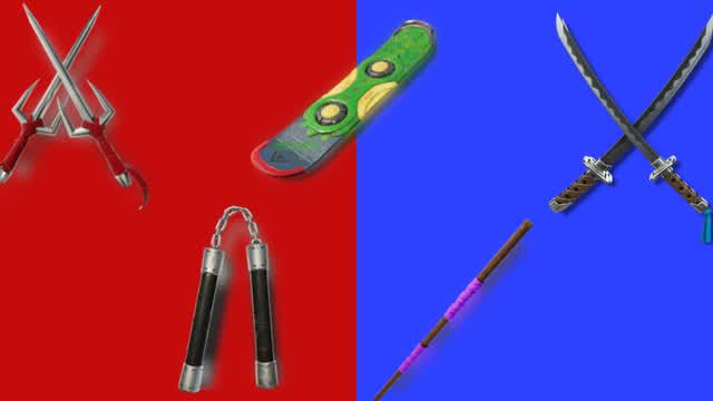 Capture 1 – TMNT Blue VS Red