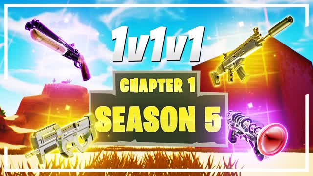 1v1v1 Chapter 1 Season 5 | FFA PvP Arena