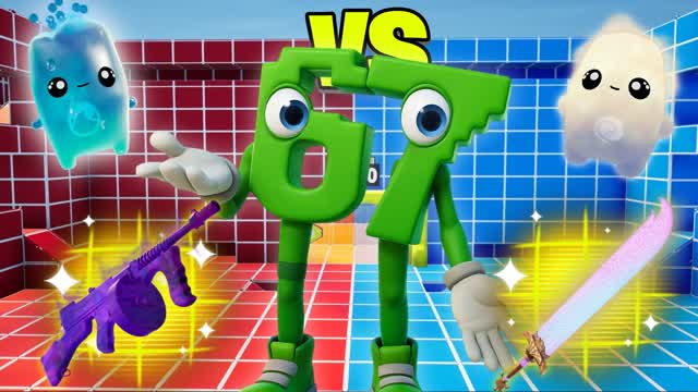 1v1v1 RELOAD RED VS BLUE 🔴🔵 BRAINROT