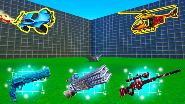 SECRET 1V1 - ALL SECRET WEAPONS!