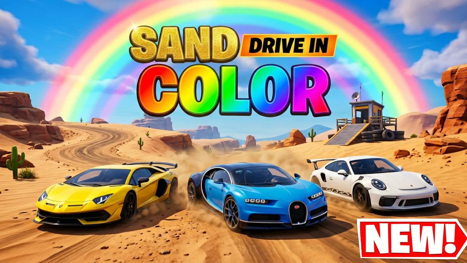 ULTIMATE SUPERCAR SAND BOX 🌈