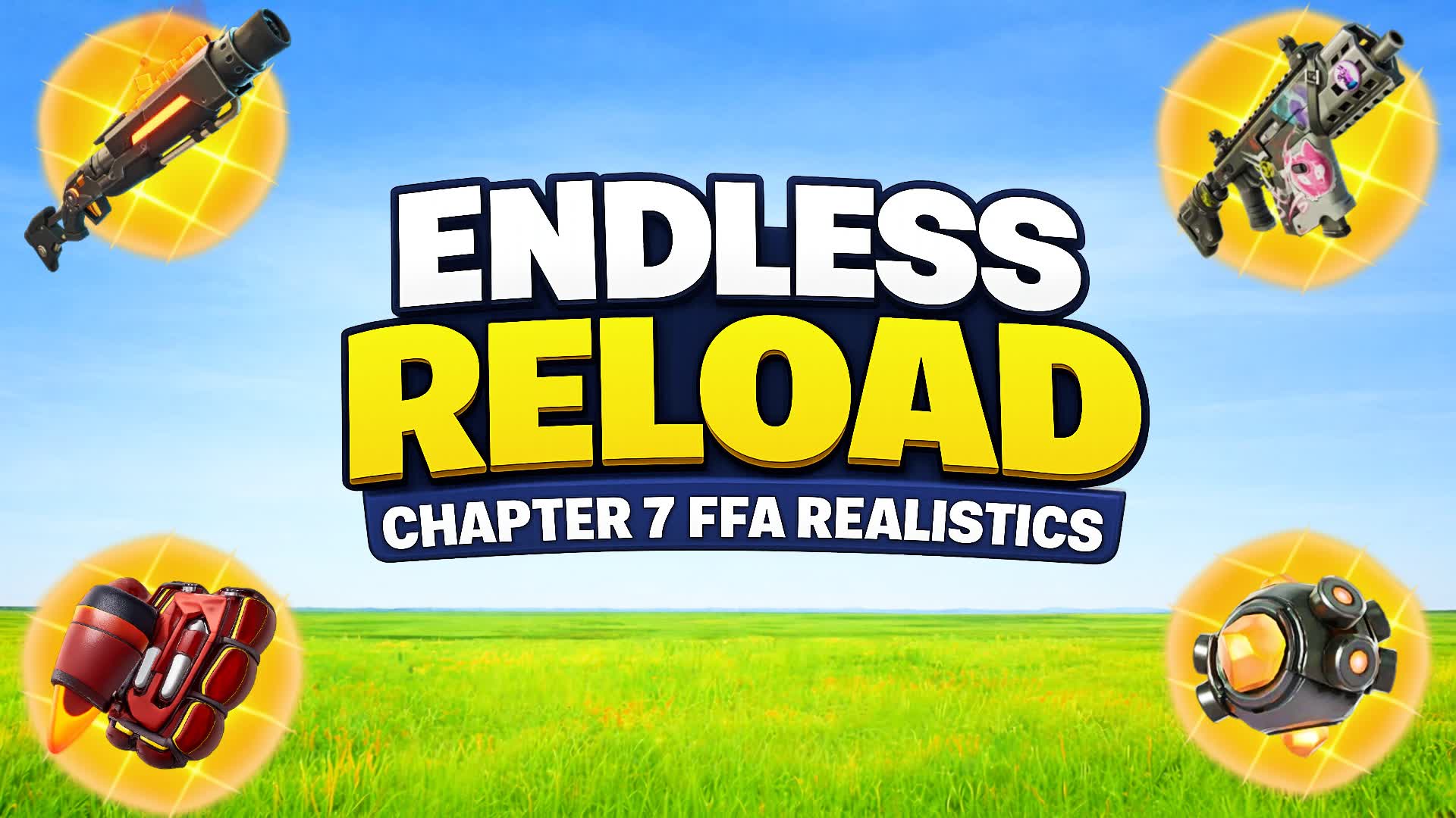 1v1v1 Endless Reload Realistics - FFA