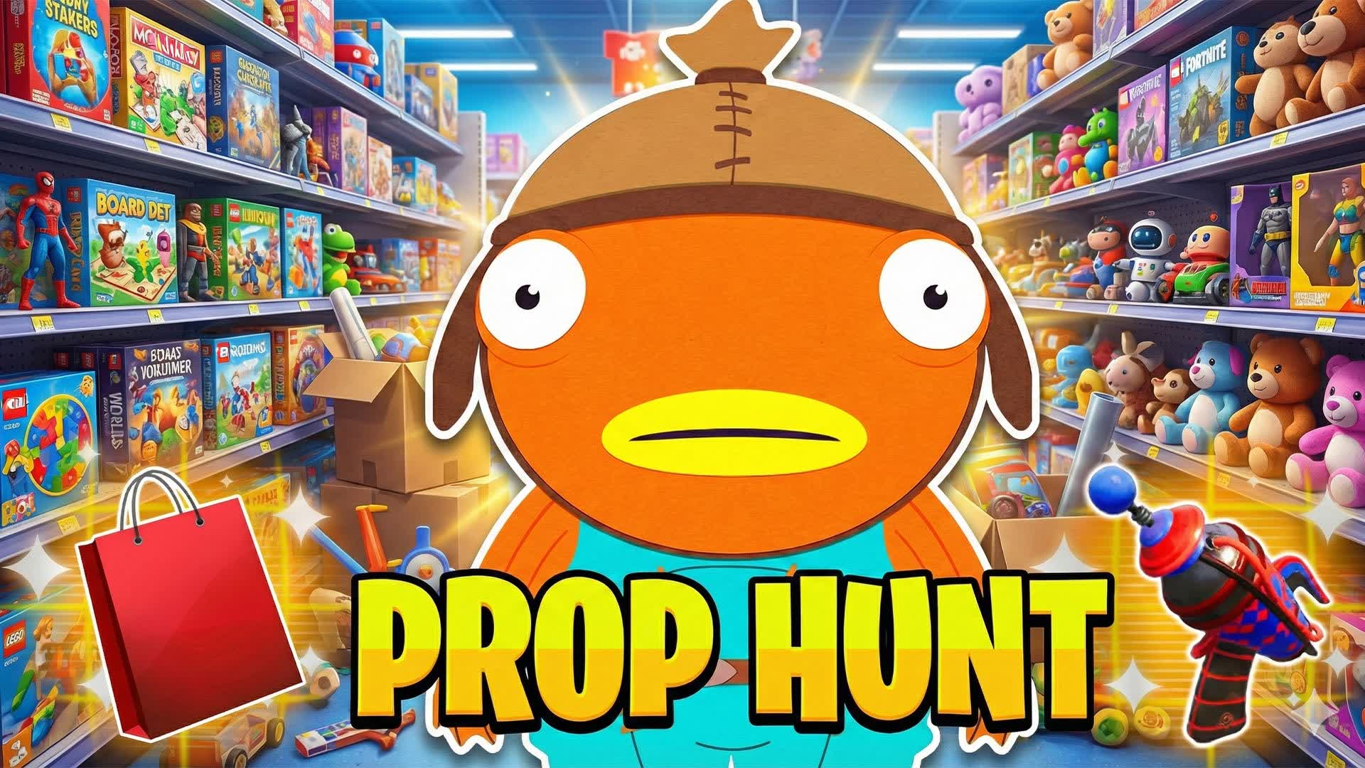 PROP HUNT SOUTH MEGA MALL PARK🐥 - fortnite