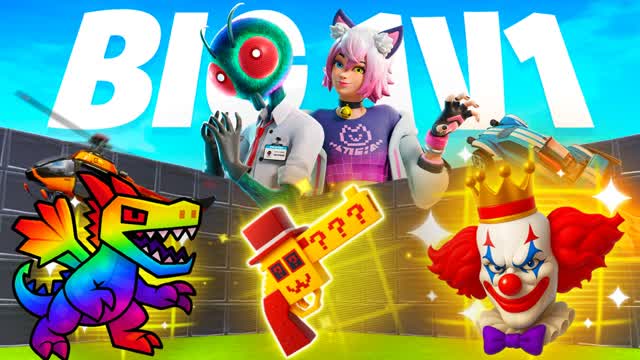 BIG 1V1 FFA - ALL GUNS AND VEHICLES! 🎃
