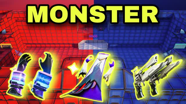 MONSTER RED VS BLUE 👹